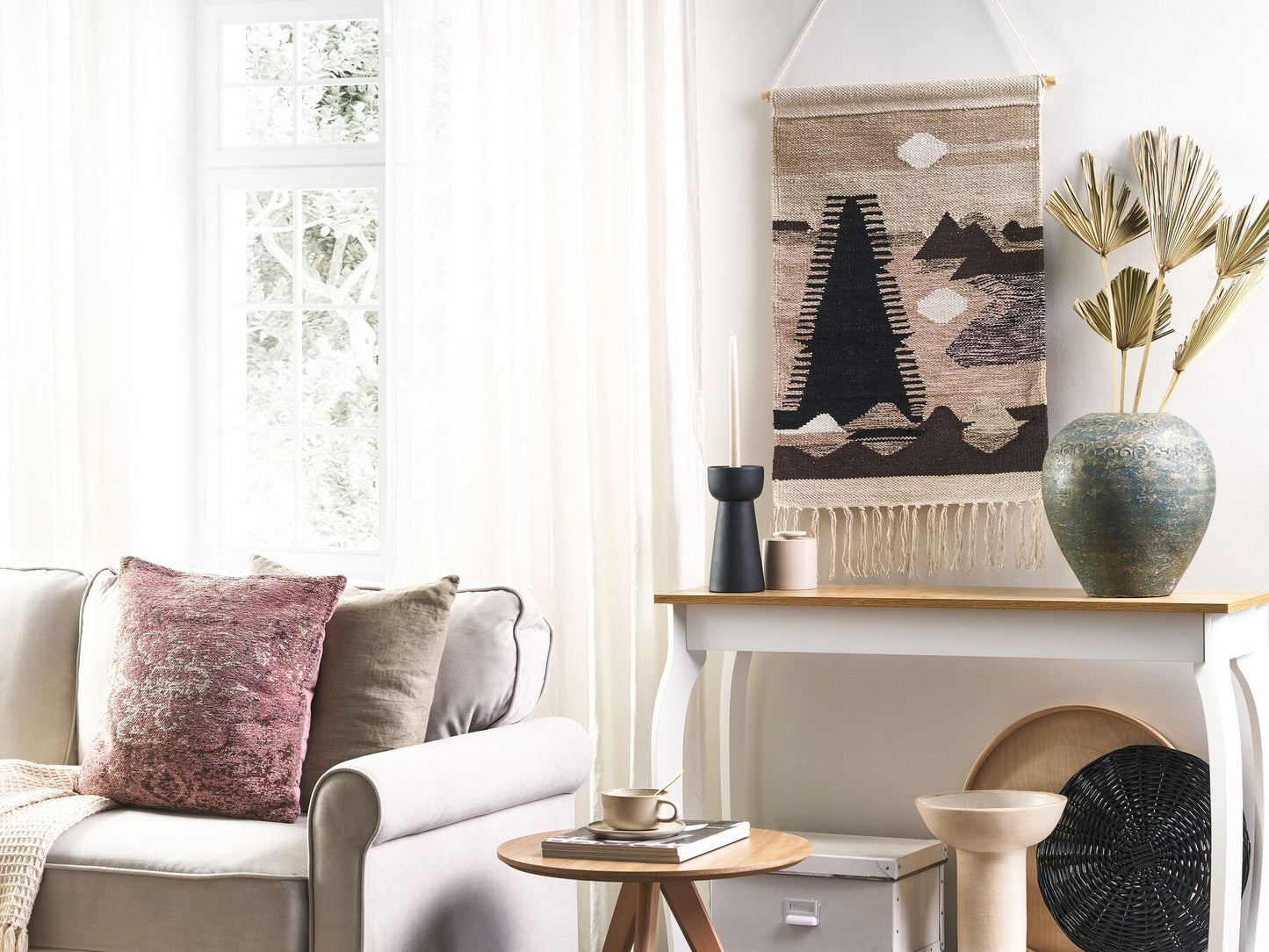 Fabric Wall Hanging SANGAR Cotton 84 cm Multicolour